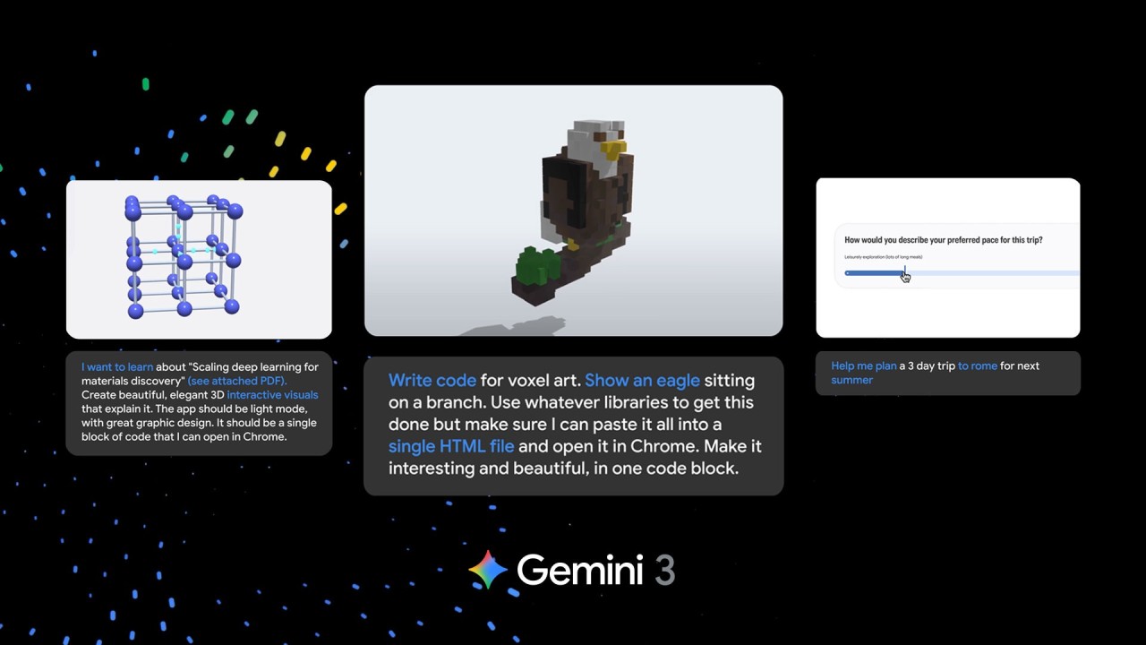 15 examples of what Gemini 3 can do