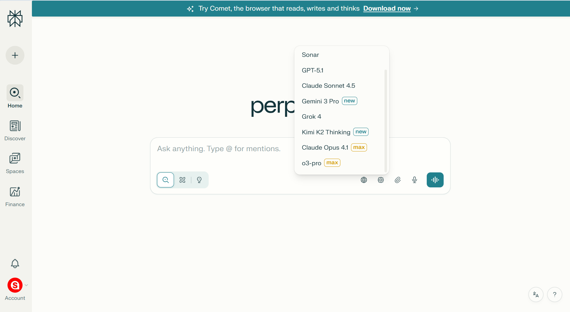 Perplexity is turning into the Netflix of AI models