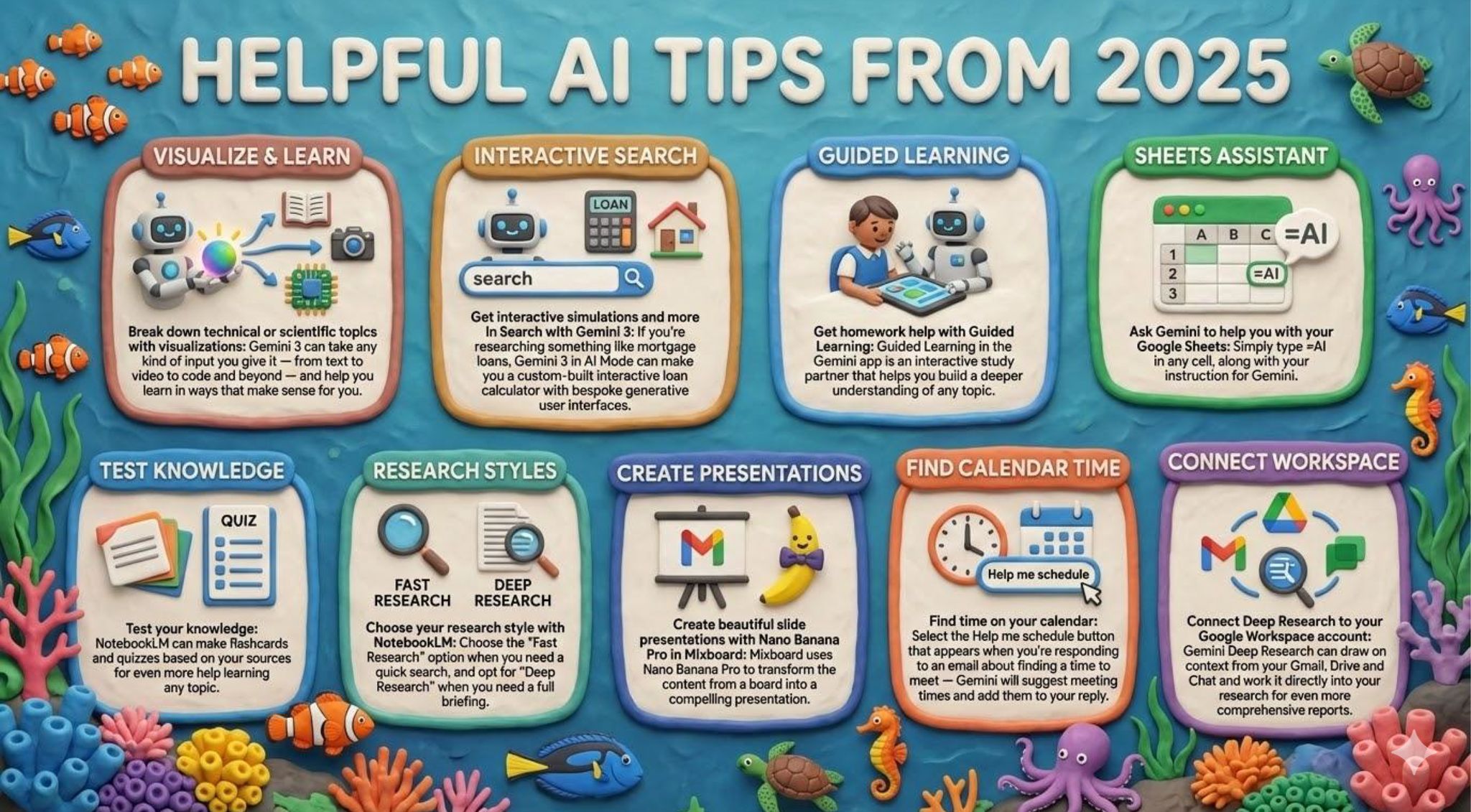 Helpful AI tips from 2025